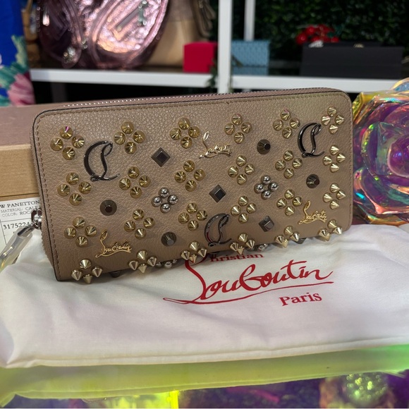Christian Louboutin Handbags - NWT Christian Louboutin Panettone Long Wallet 31752245271 Tan / Brown